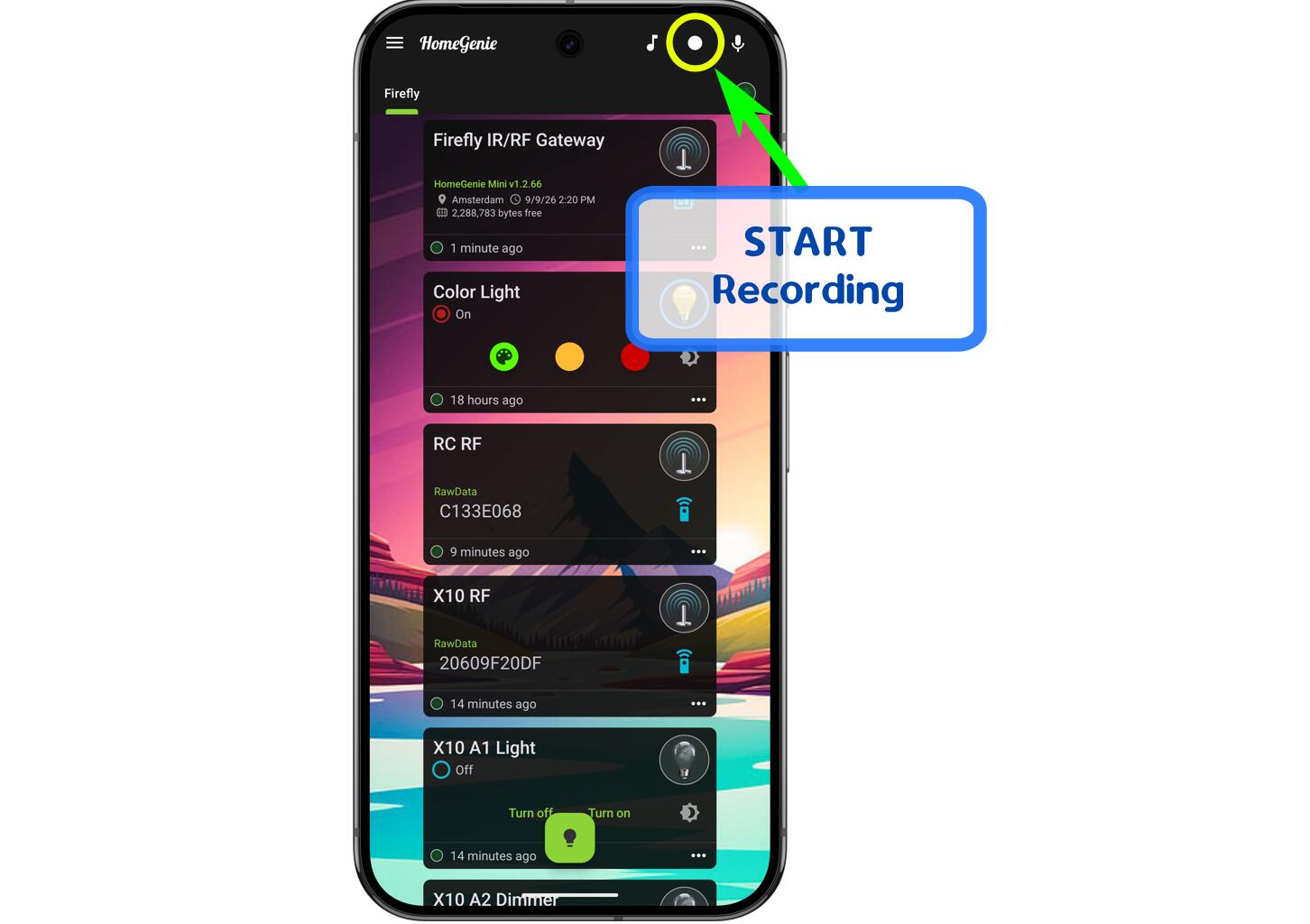 Start Recording