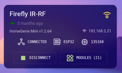 Firefly Connected Widget